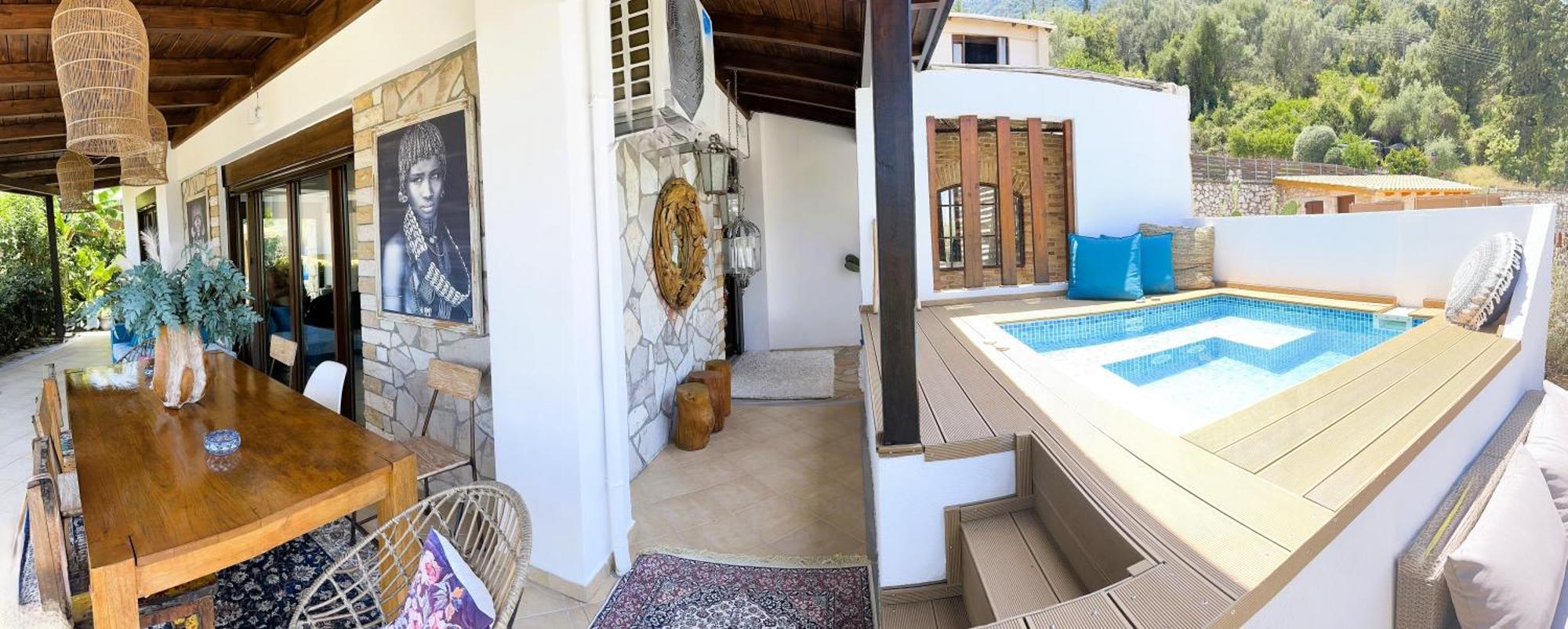 Luxury Villa Athina นิเกียนา ภายนอก รูปภาพ